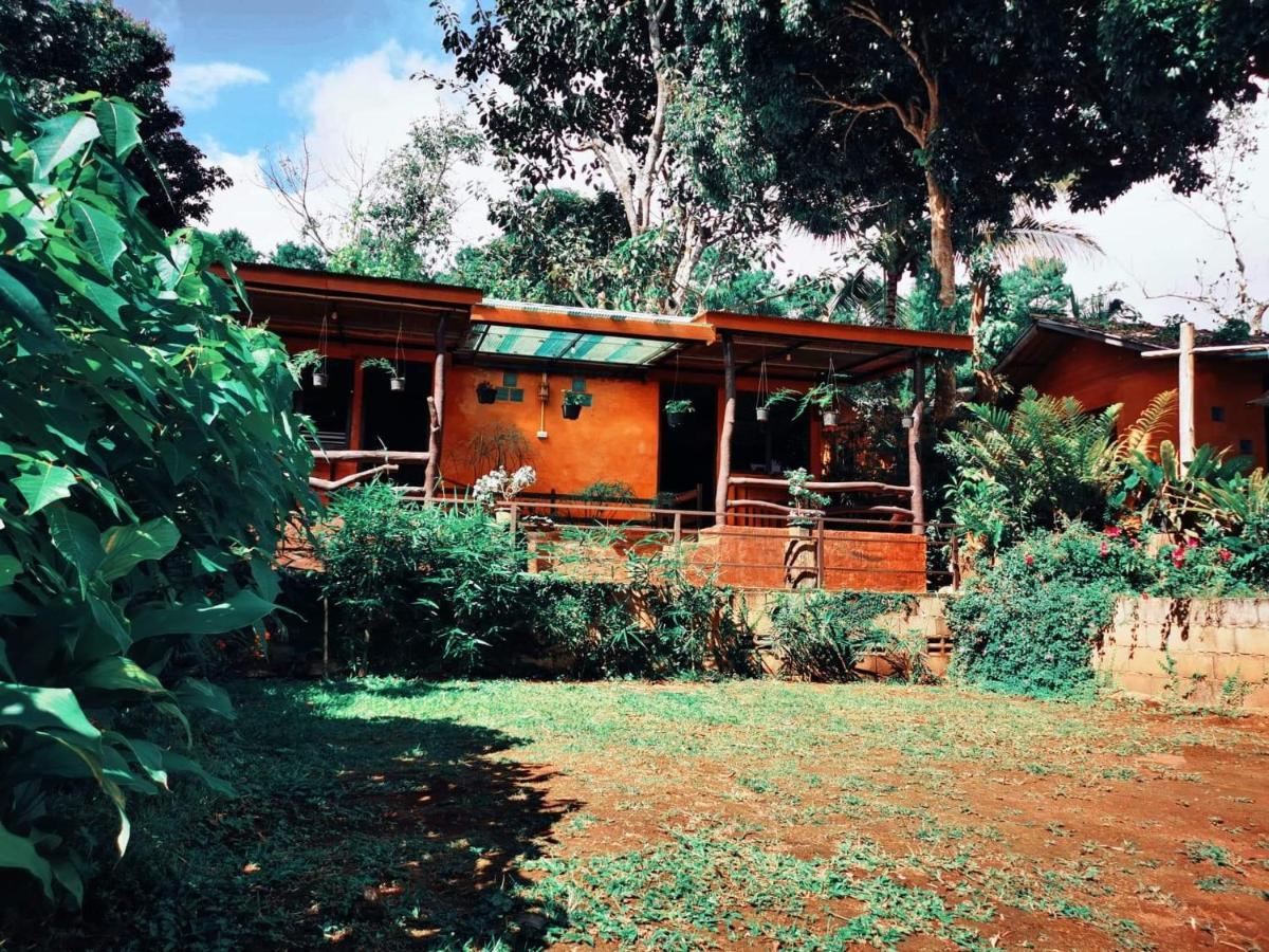 บ้านดินโฮมสเตย์ ปางอุ๋ง Ban Huai Makhuea Som エクステリア 写真